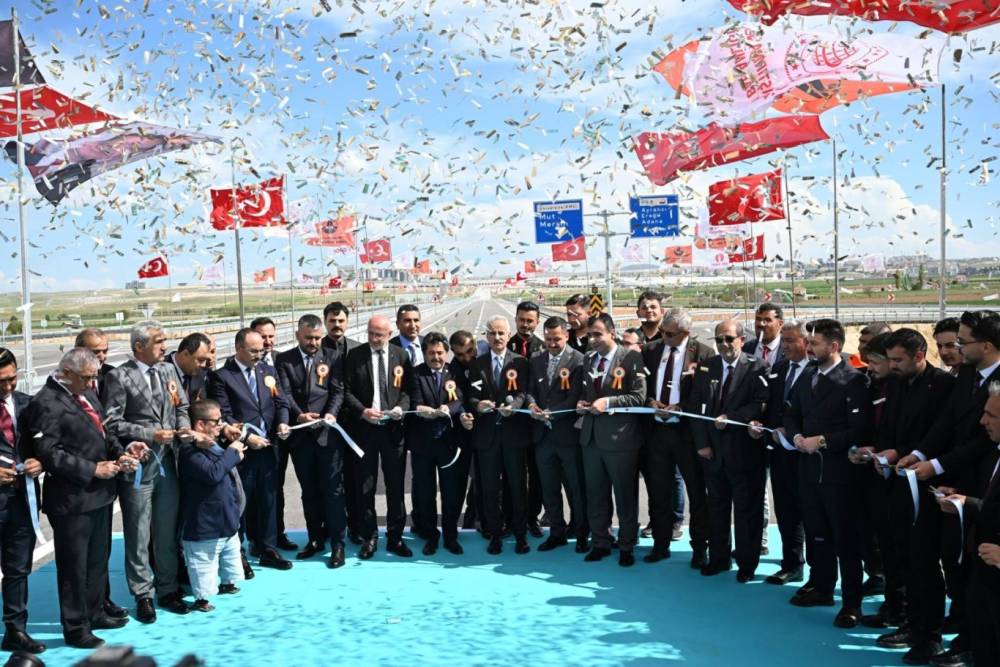 Karaman &Ccedil;evre Yolu 1. Kesim hizmete a&ccedil;ıldı