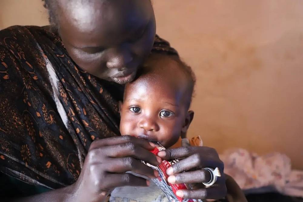 UNICEF: G&uuml;ney Sudan'da 450 binden fazla &ccedil;ocuk yetersiz beslenme riski altında