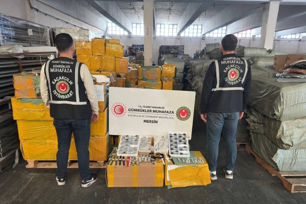 Mersin g&uuml;mr&uuml;ğ&uuml;nde ka&ccedil;ak&ccedil;ılık operasyonu