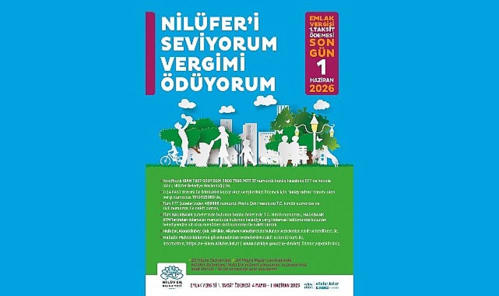 Nilüfer'de Emlak Vergisi Takvimi Açıklandı! Ödemeler Başlıyor!