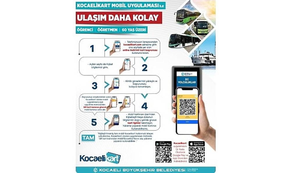 Kocaeli Kart ile Ulaşımda Dijital Dönüşüm Başlıyor Mu?