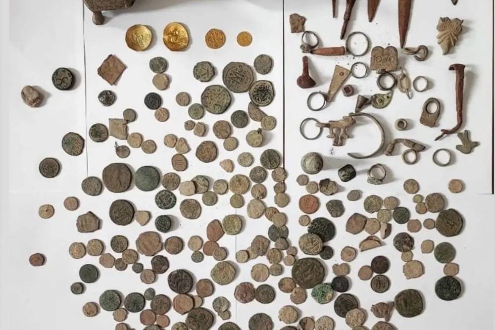 Gaziantep'te 179 tarihi sikke ele ge&ccedil;irildi: 1 g&ouml;zaltı