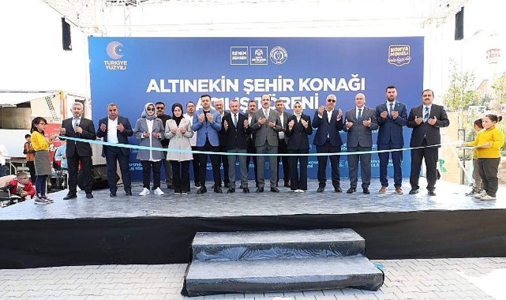 Başkan Altay Altınekin Şehir Konağı'nın A&ccedil;ılışını Yaptı