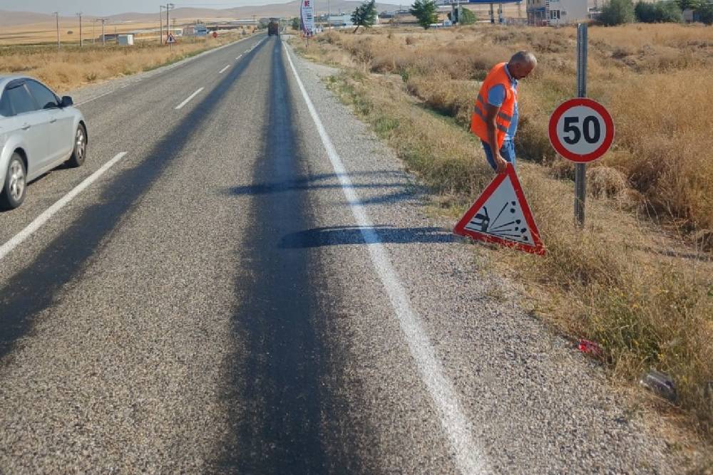 Karayollarında 32 bin 845 levha kaldırıldı