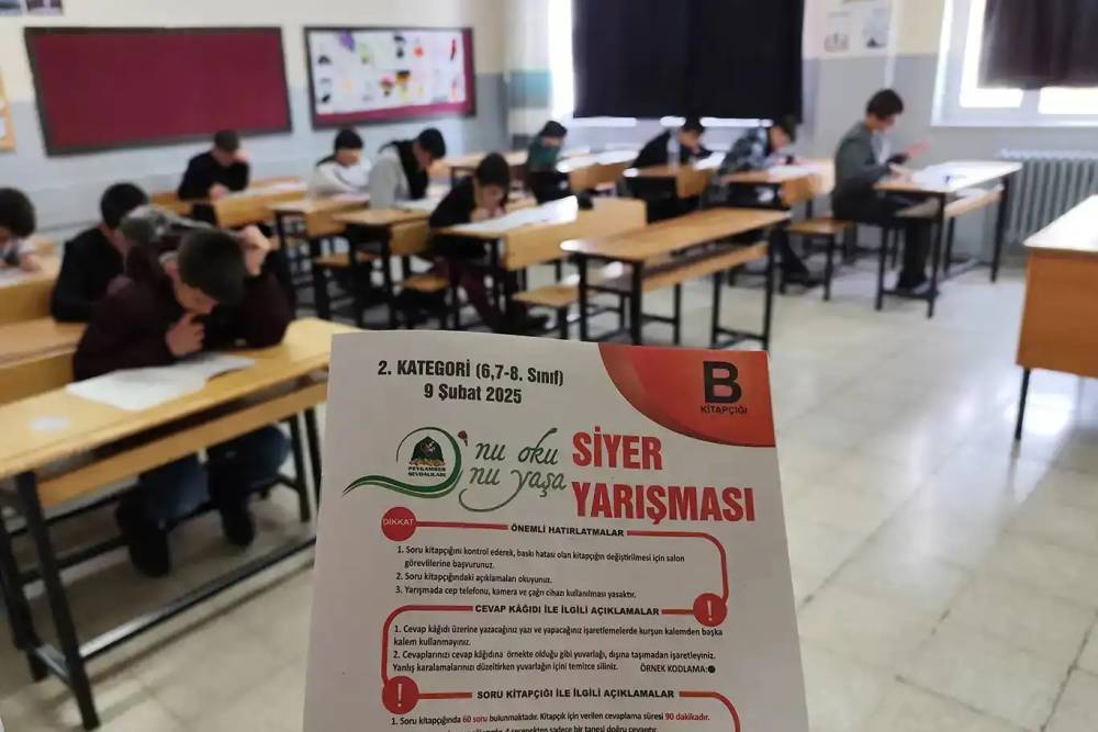 Siyer Yarışması bug&uuml;n T&uuml;rkiye genelinde d&uuml;zenlenecek