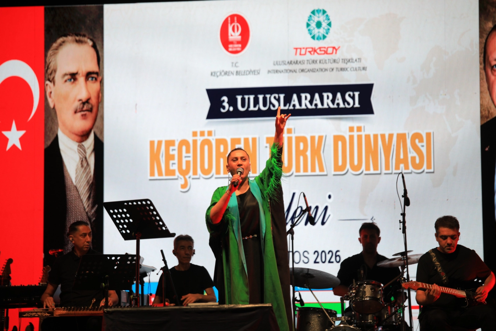 T&uuml;rk D&uuml;nyasının kalbi Ke&ccedil;i&ouml;ren&rsquo;de attı