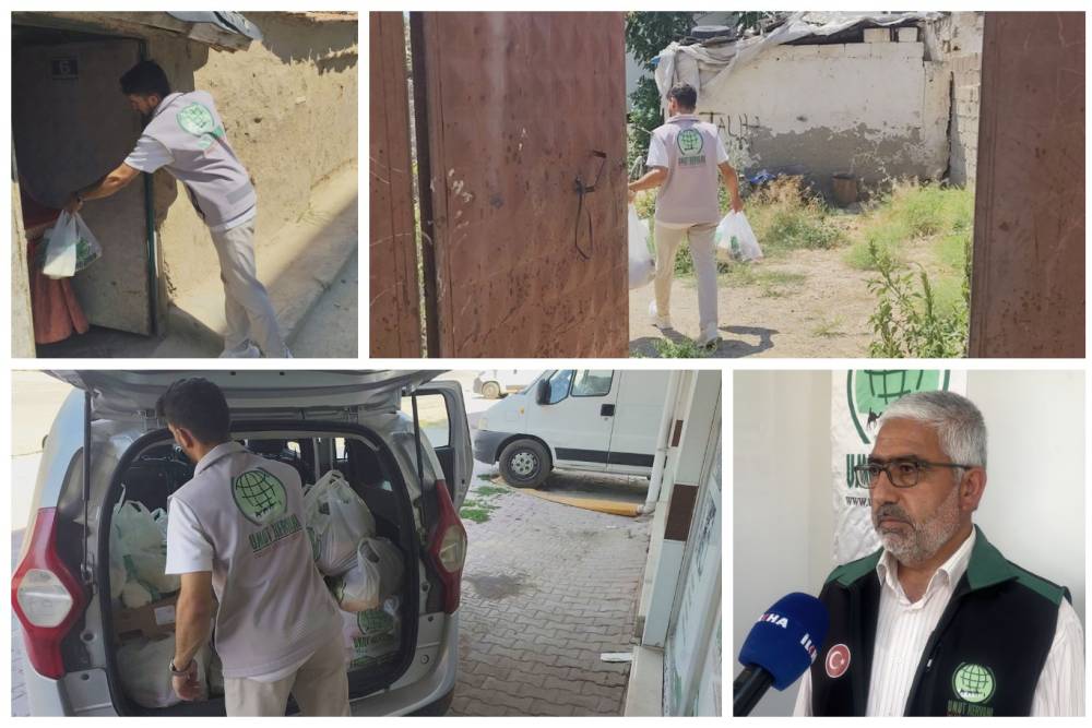  Konya Umut Kervanından yetim ve muhta&ccedil; ailelere yardım