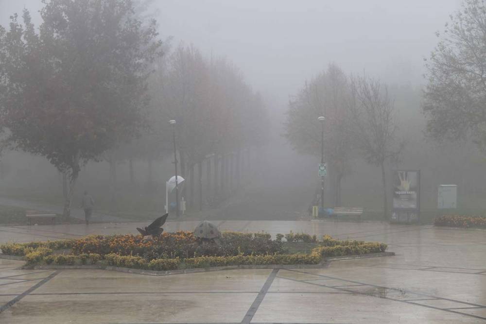 Meteoroloji'den sağanak ve sis uyarısı