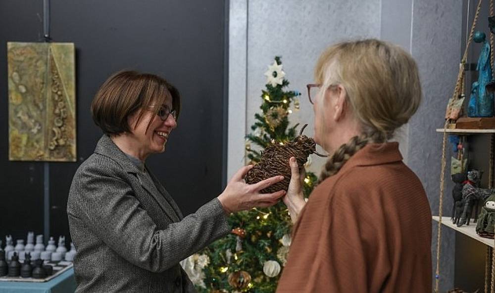 Başkan Köymen  'Atıklardan Harikalara' sergisini ziyaret etti
