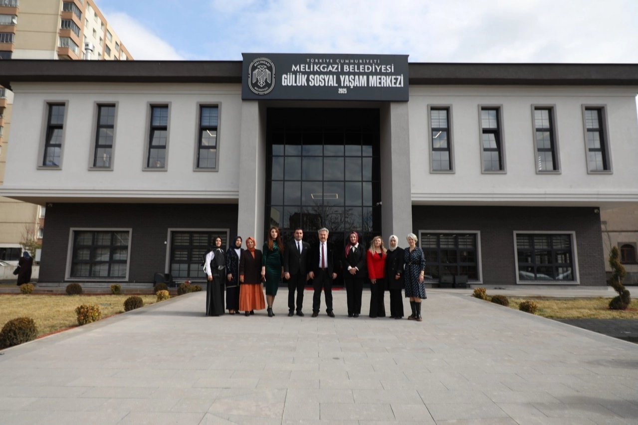 Kayseri Melikgazi'de G&uuml;l&uuml;k'e Sosyal Yaşam Merkezi