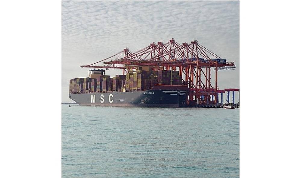 Mersin Uluslararası Limanı, MSC Irina'yı Ağırladı