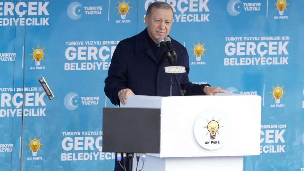 Cumhurbaşkanı Erdoğan Tekirdağ’da konuştu