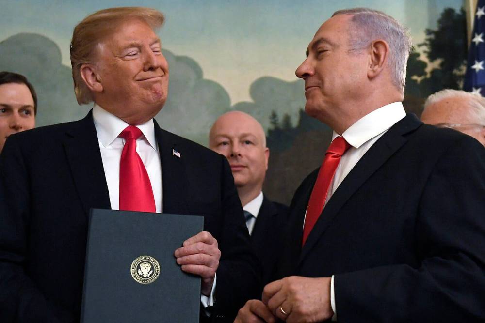 Trump'tan yolsuzlukla yargılanan Netanyahu'ya a&ccedil;ık destek