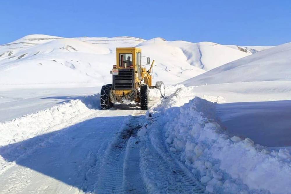 Van&rsquo;da 102 yerleşim biriminin yolu ulaşıma kapandı