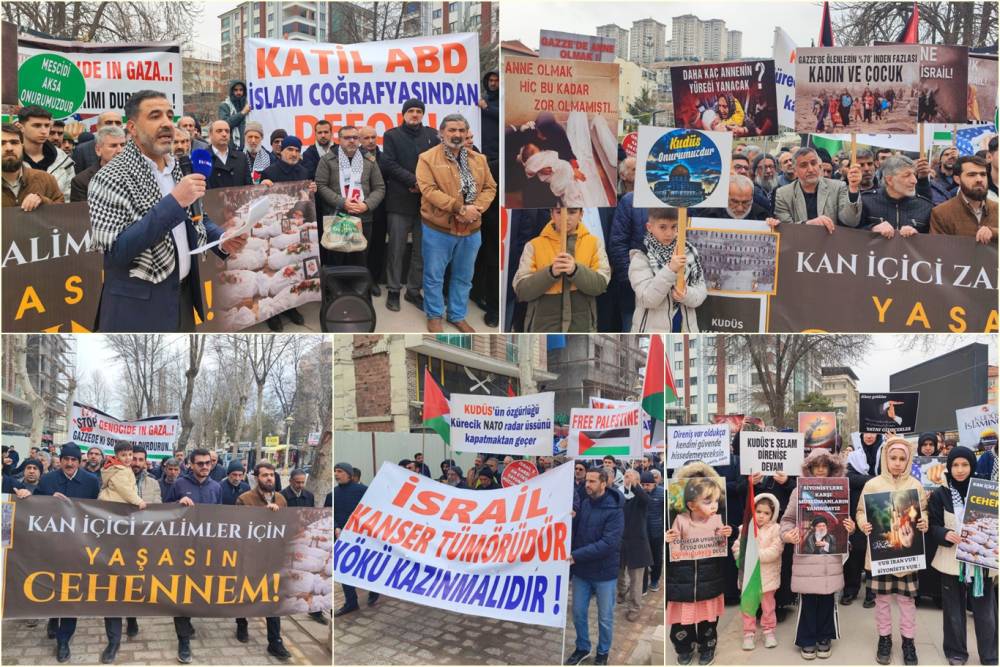  Kud&uuml;s, Mescid-i Aksa ve Gazze'de yaşanan soykırım durdurulmalı