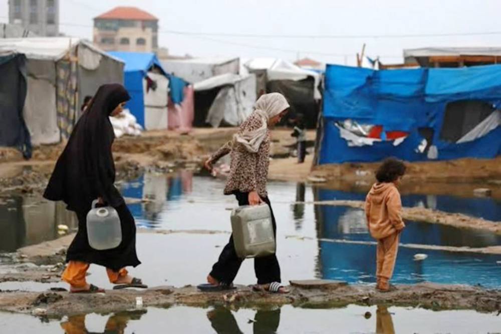  Yeni soğuk hava dalgası Gazze'de felaketi derinleştiriyor