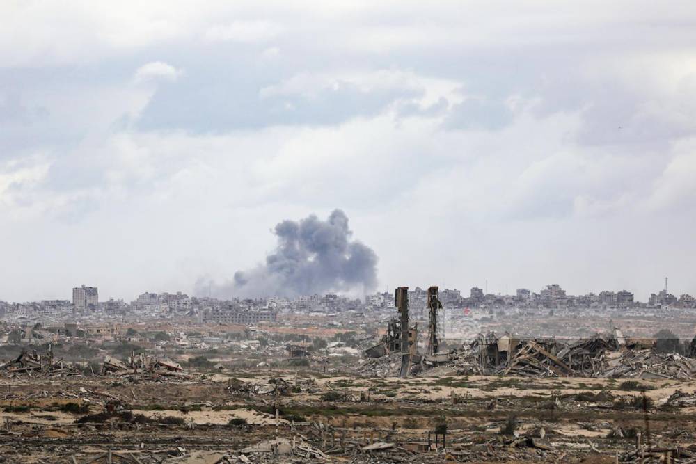 Gazze'nin doğusuna yoğun saldırı