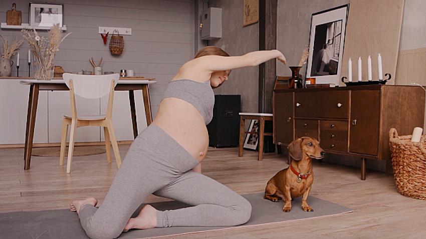 ONLINE HAMİLE YOGASINI DERSLERE EKLENDİ
