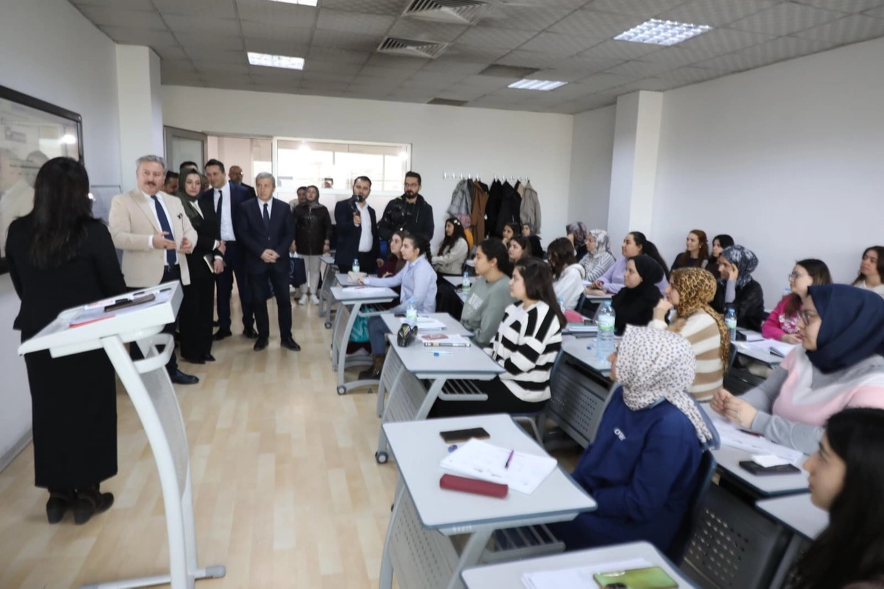 Kayseri Melikgazi'den kursiyerlere &ouml;zel ziyaret