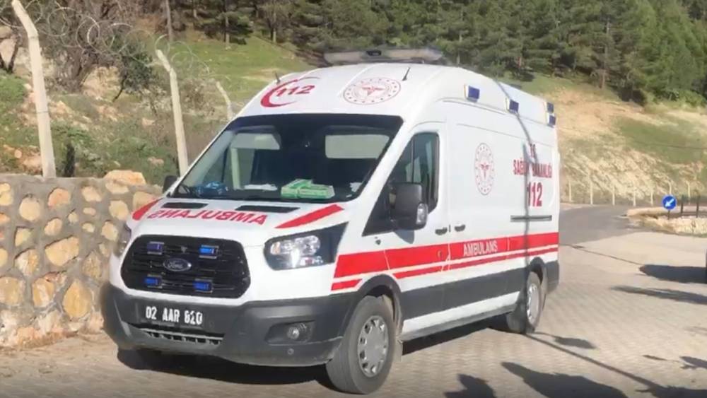 Karadağ’da meydana gelen kazada iki kişi yaralandı  