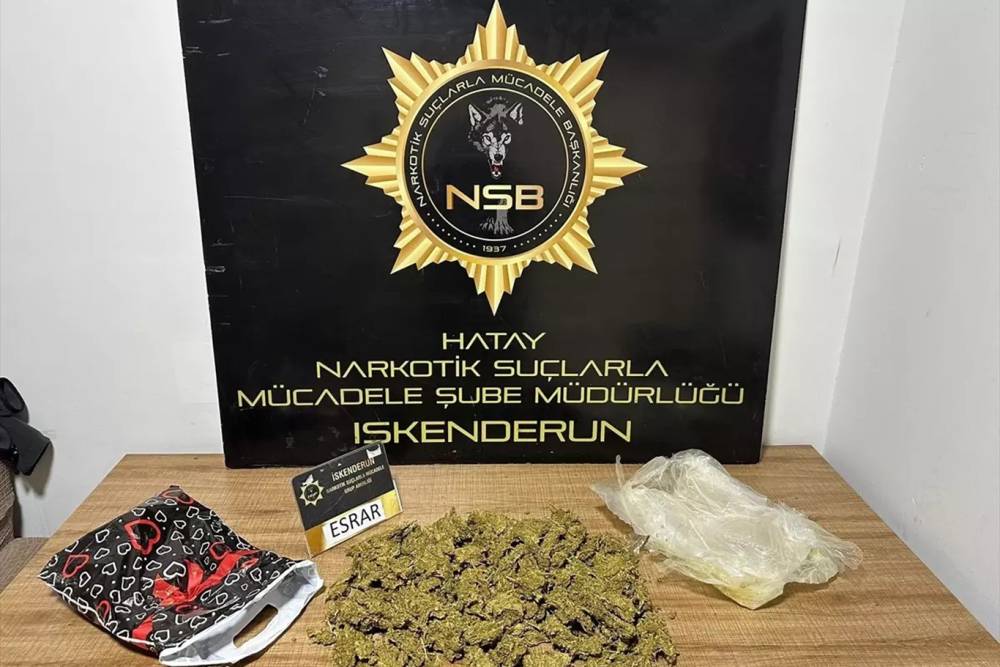 Hatay'da Polisi Şaşkına Çeviren Esrar Yakalandı!