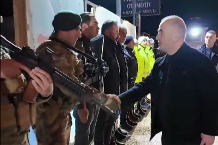 Vali Hatipoğlu'ndan Ramazan'ın İlk Sahurunda Unutulmaz Ziyaret