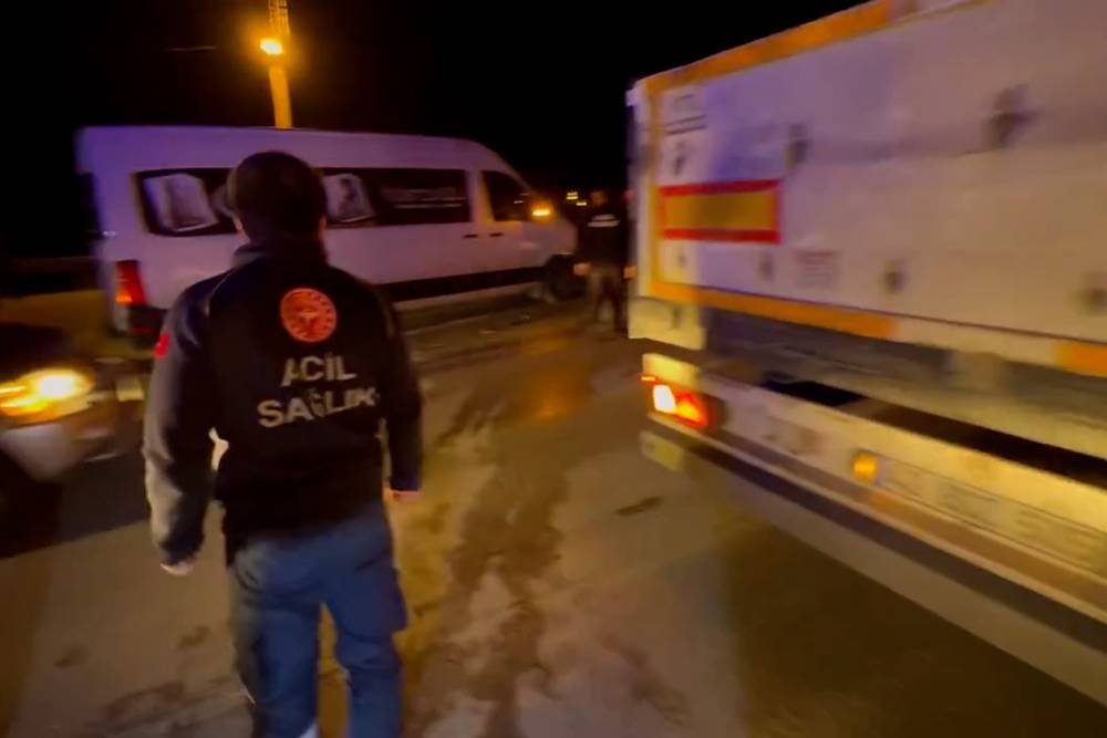 Elazığ'da zincirleme kaza: 1 yaralı