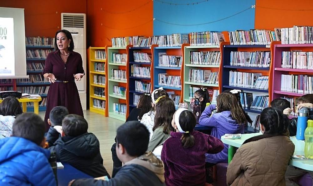 &Ccedil;ocuklar yazar Burcu Bahar'la &ldquo;Dodo"nun yolculuğuna &ccedil;ıktı