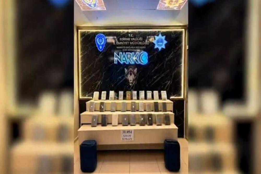 Kapıkule&rsquo;de uyuşturucu operasyonu: 31 kilogram kokain ele ge&ccedil;irildi