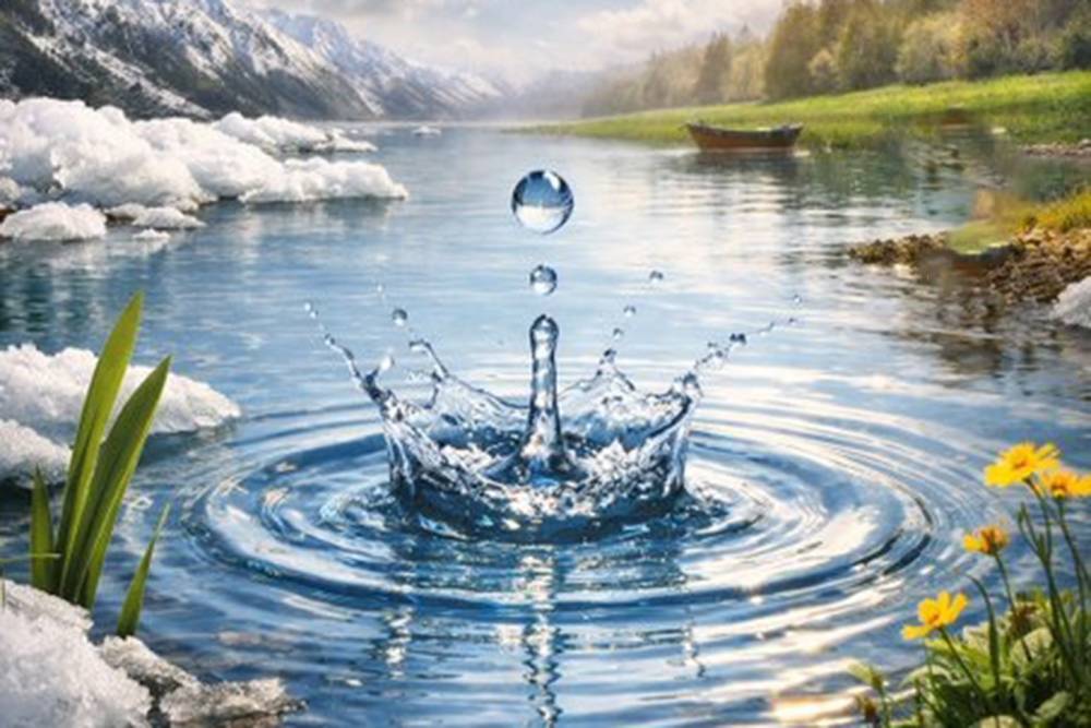 İkinci cemre suya d&uuml;şt&uuml;