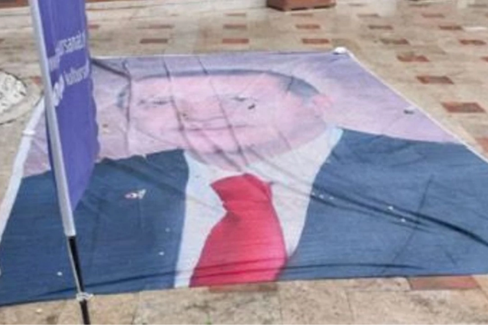 Bursa Büyükşehir'den Cumhurbaşkanı Erdoğan görseli açıklaması