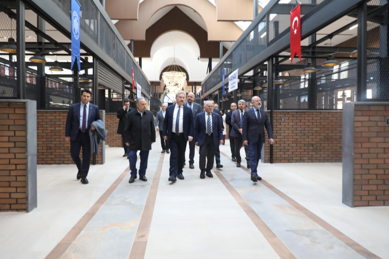 &Ccedil;arşı Melikgazi'ye başkanlardan ziyaret