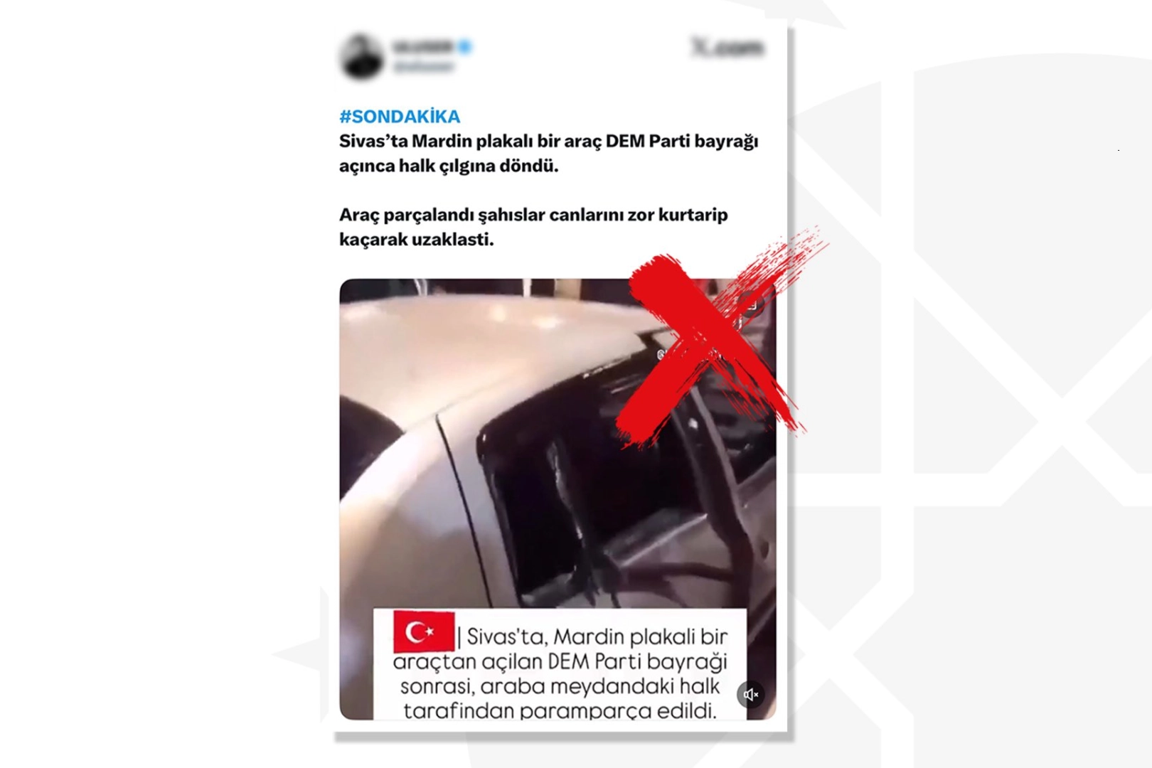 İletişim'den 'Sivas&rsquo;ta lin&ccedil; girişimi' iddiasına yalanlama