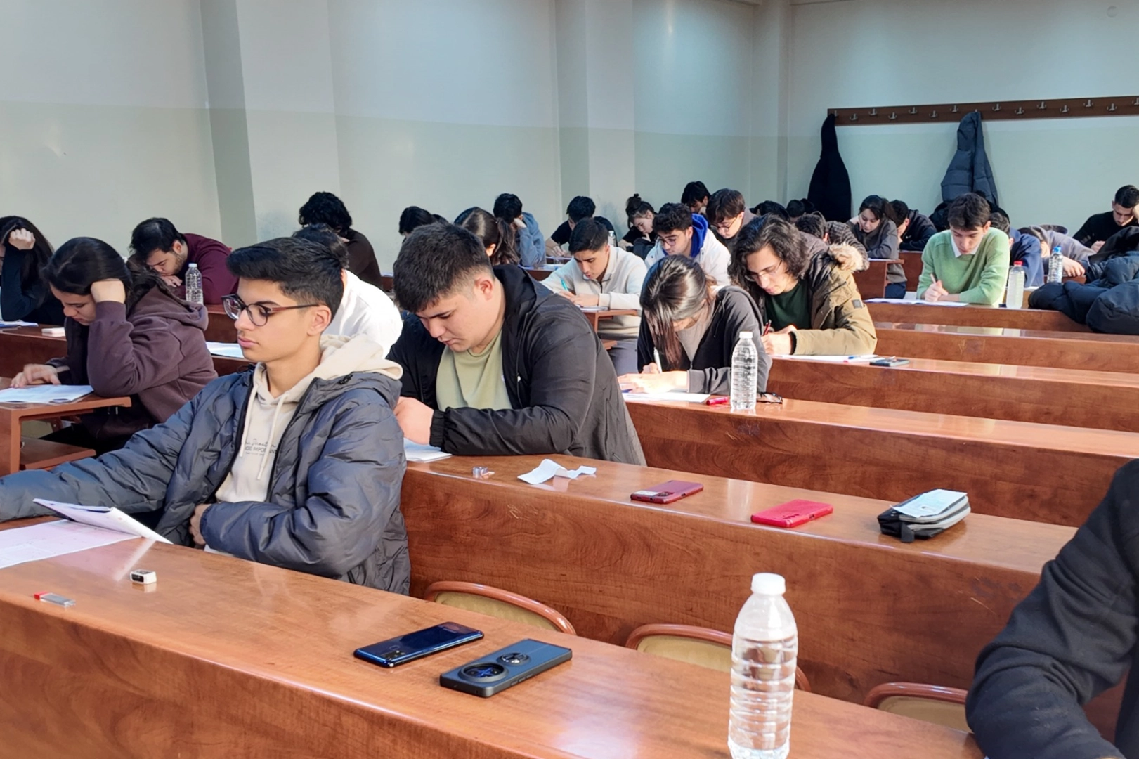 Manisa'da MS&Uuml; adaylarına ger&ccedil;ek koşullarda deneme sınavı yapıldı