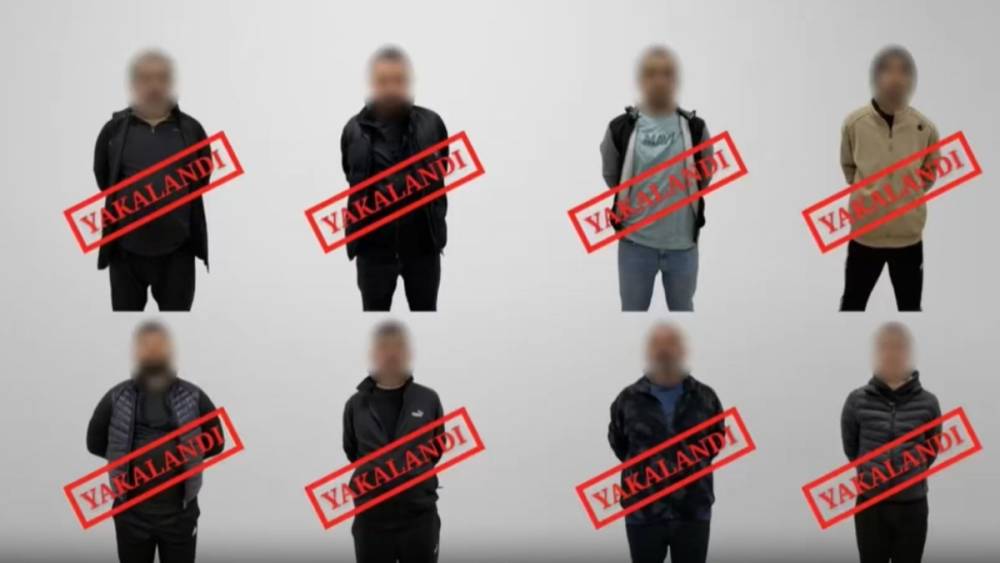 Kırmızı bültenle aranan 8 kişi Gürcistan’da yakalandı  