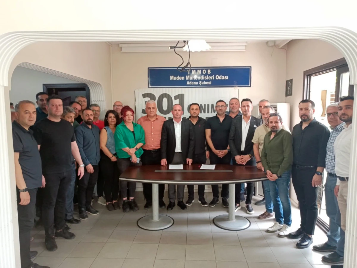 “301 SOMA MEDENCİSİ ADANA'DA ANILDI