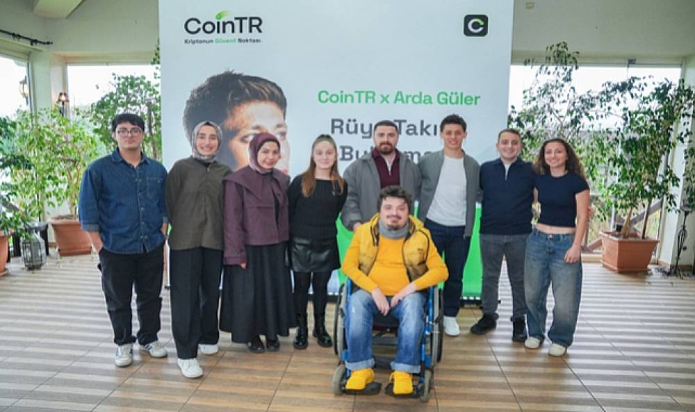 CoinTR: Arda G&uuml;ler ve R&uuml;ya Takımı Buluştu