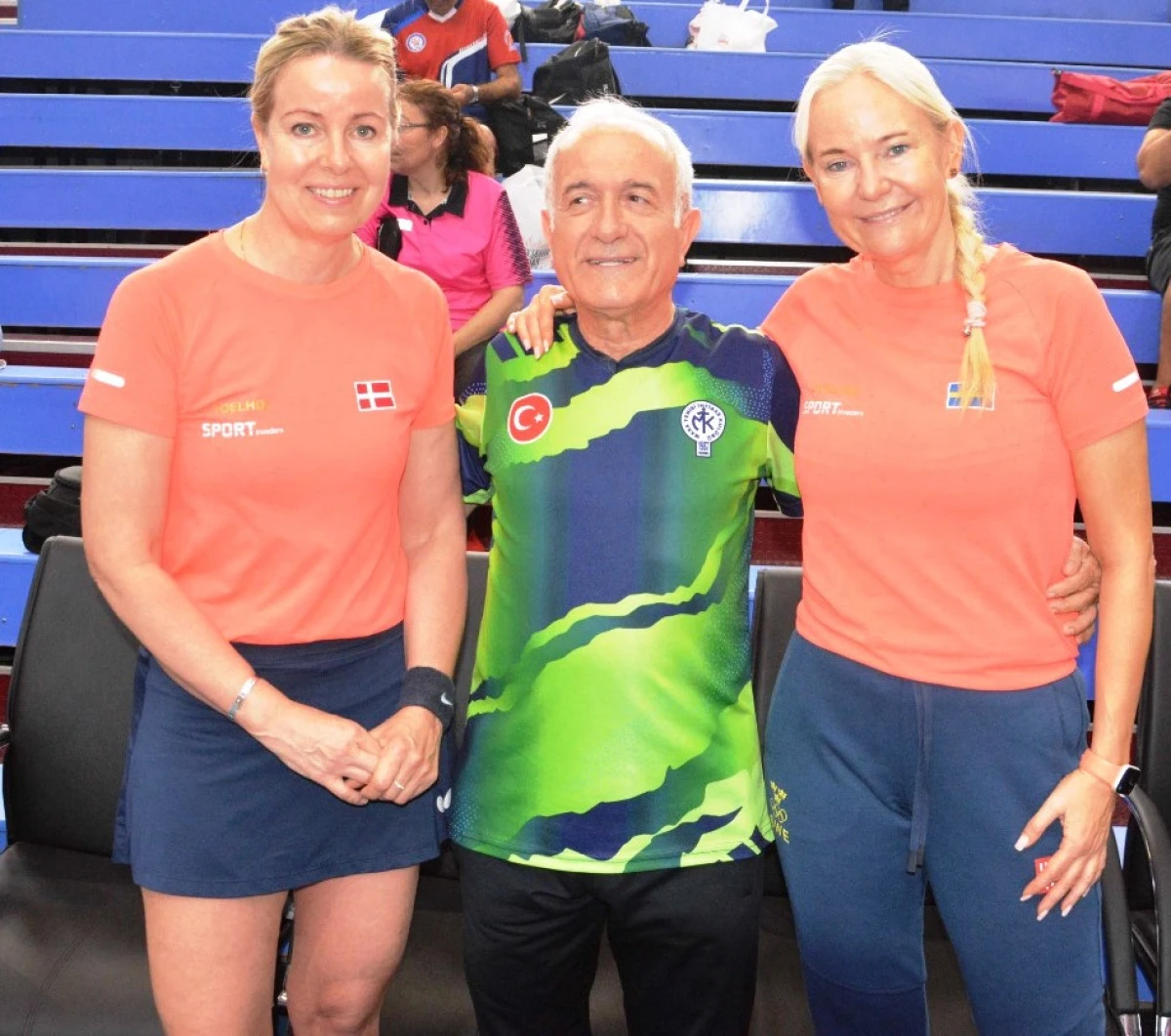 Adana&rsquo;da 13. Veteranlar Masa Tenisi Turnuvası Heyecanı