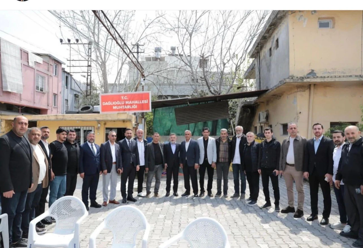 AK Parti Adana Teşkilatı Sahada 