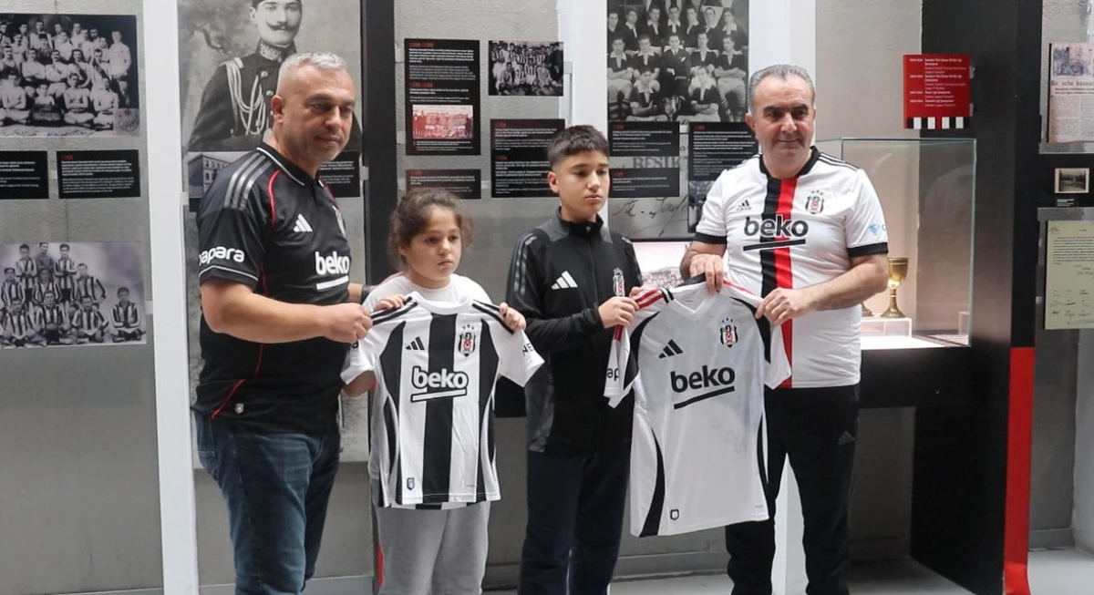 Ankara’dan Gelen Minik Yürekler Beşiktaş Coşkusunu Yaşadı