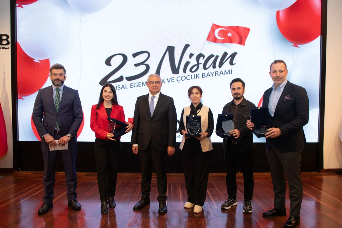 AOSB &ldquo;Sanayi&rdquo; Temalı Resim Yarışması &Ouml;d&uuml;lleri Sahiplerini Buldu