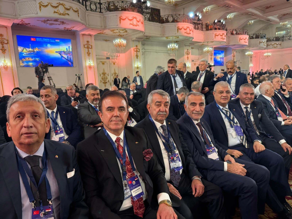 BAŞKAN BAYRAM T&Uuml;RKİYE&ndash;MISIR İŞ VE YATIRIM FORUMU&rsquo;NA KATILDI