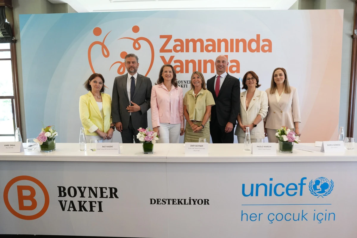  Boyner Vakfı ve UNICEF T&uuml;rkiye, &lsquo;Zamanında Yanında&rsquo; projesi ile binlerce ebeveyn ve &ccedil;ocuğa ulaşacak