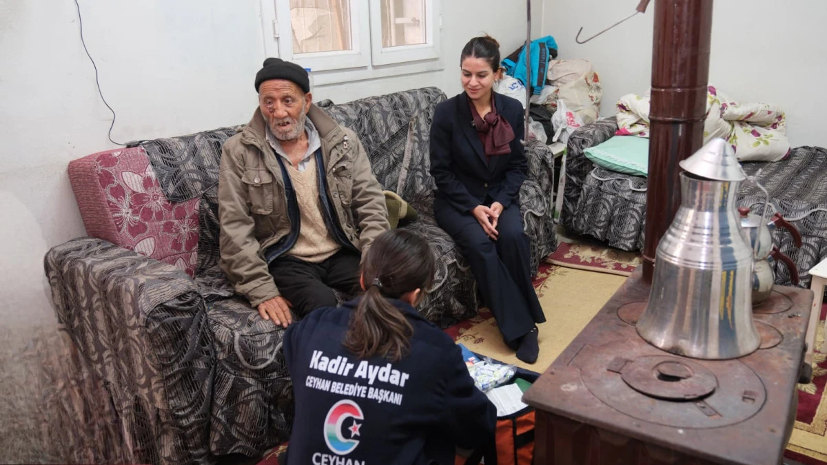 Ceyhan Belediyesi Evde Bakım ve Sağlık Hizmetleri Vatandaşların Y&uuml;z&uuml;n&uuml; G&uuml;ld&uuml;r&uuml;yor