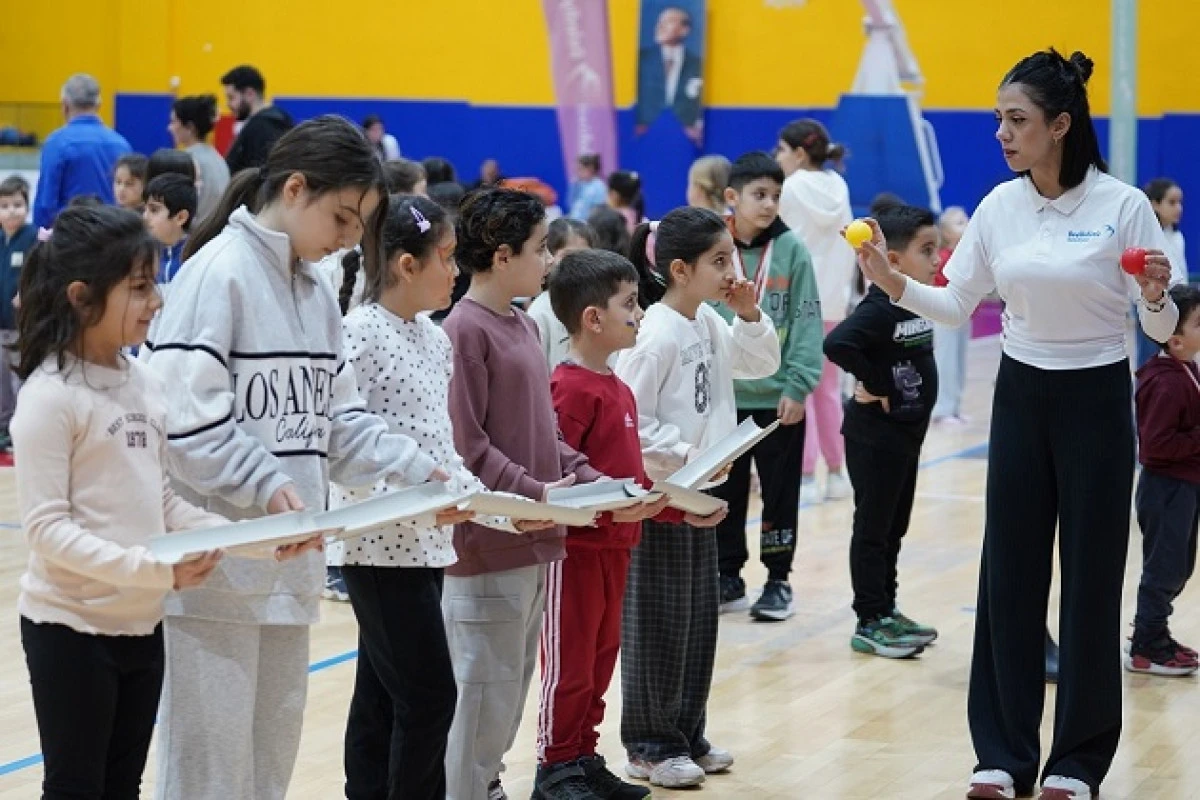 &Ccedil;OCUKLAR TATİLİN TADINI SPORLA &Ccedil;IKARDI