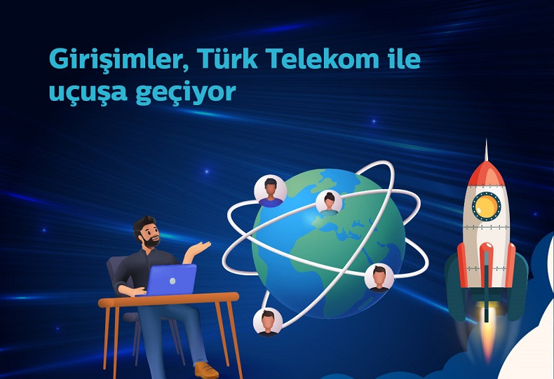 Girişimler   Türk Telekom’la uçuşa geçiyor