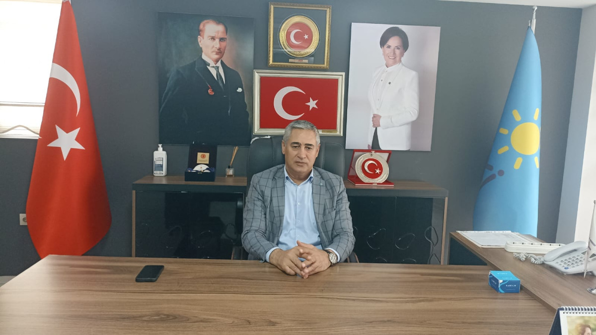 İyi Parti Adana İl Başkanı Av. Veysel Yıldız kutlama mesajı yayınladı