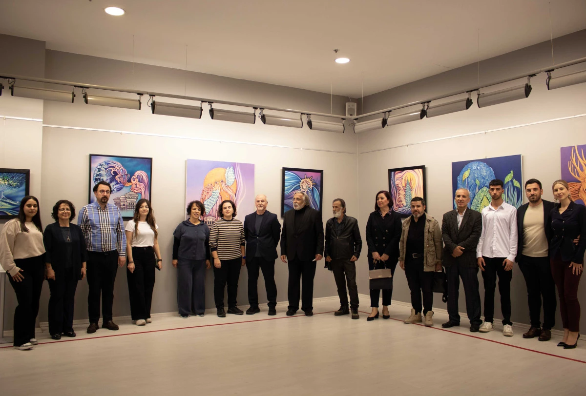 RESSAM SEZGİN YÜKSEL SANKO SANAT GALERİSİ’NDE SERGİ AÇTI