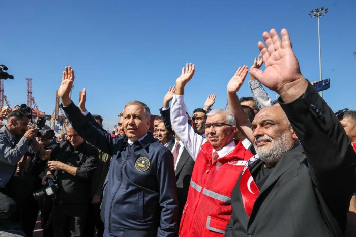Saygılı:“Dualarımız Gazze için, yükümüz iyilik, rotamız insanlık”