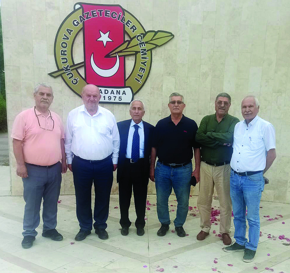 TÜED Adana Şubesi Başkan Adayı Yılmaz Çukurova Gazeteciler Cemiyeti’ni ziyaret etti